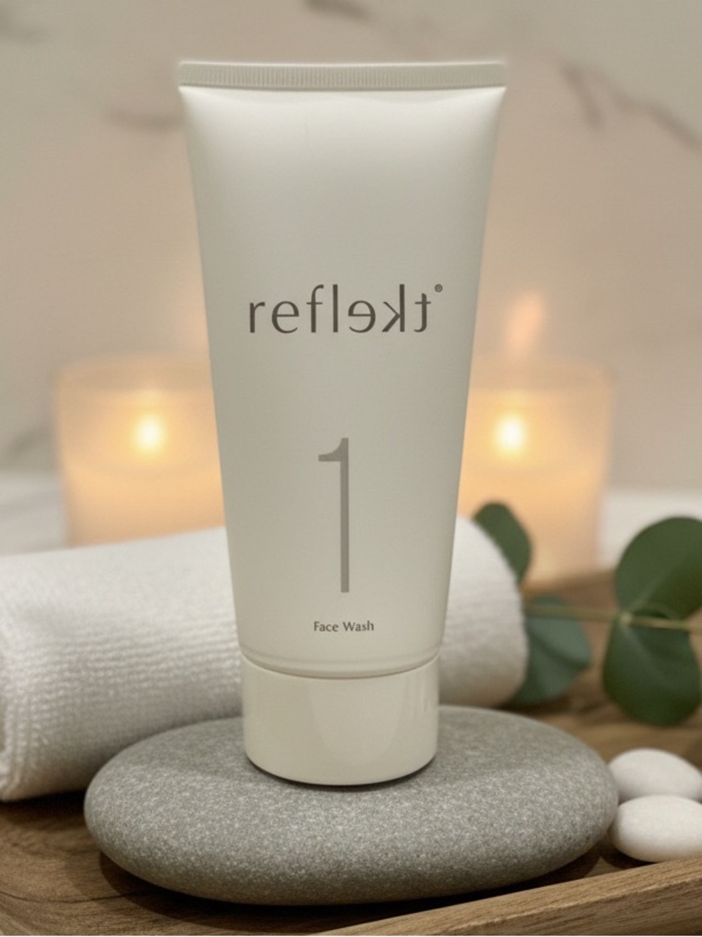 Reflekt 1 Daily Exfoliating Cleanser Face Wash Hyaluronic Acid Clean Beauty